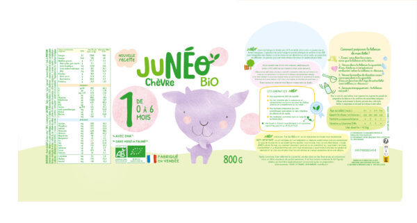 Juneo bio chèvre 1er âge 0-6 mois – Image 2