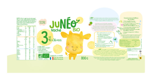 Juneo bio vache 3ème âge 10-36 mois – Image 2