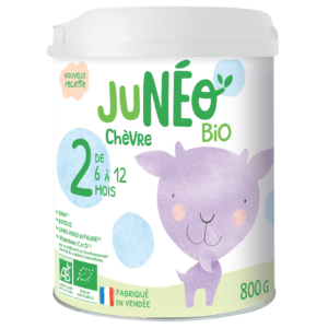 Juneo bio chèvre 2ème âge 6-12 mois
